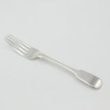 Georgian Colonial Calcutta Sterling Silver Table Fork c1815 Twentyman & Co.