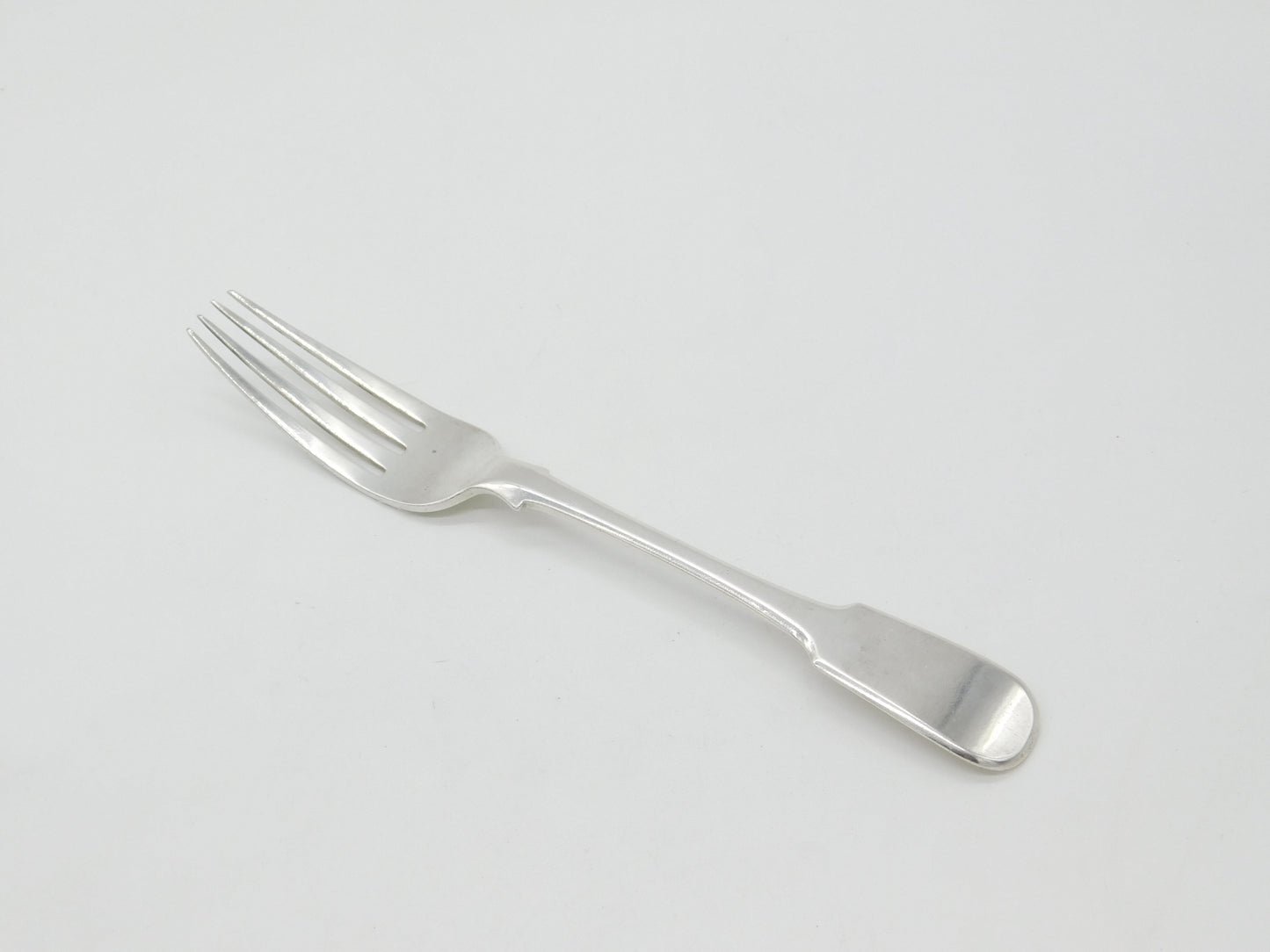 Georgian Colonial Calcutta Sterling Silver Table Fork c1815 Twentyman & Co.