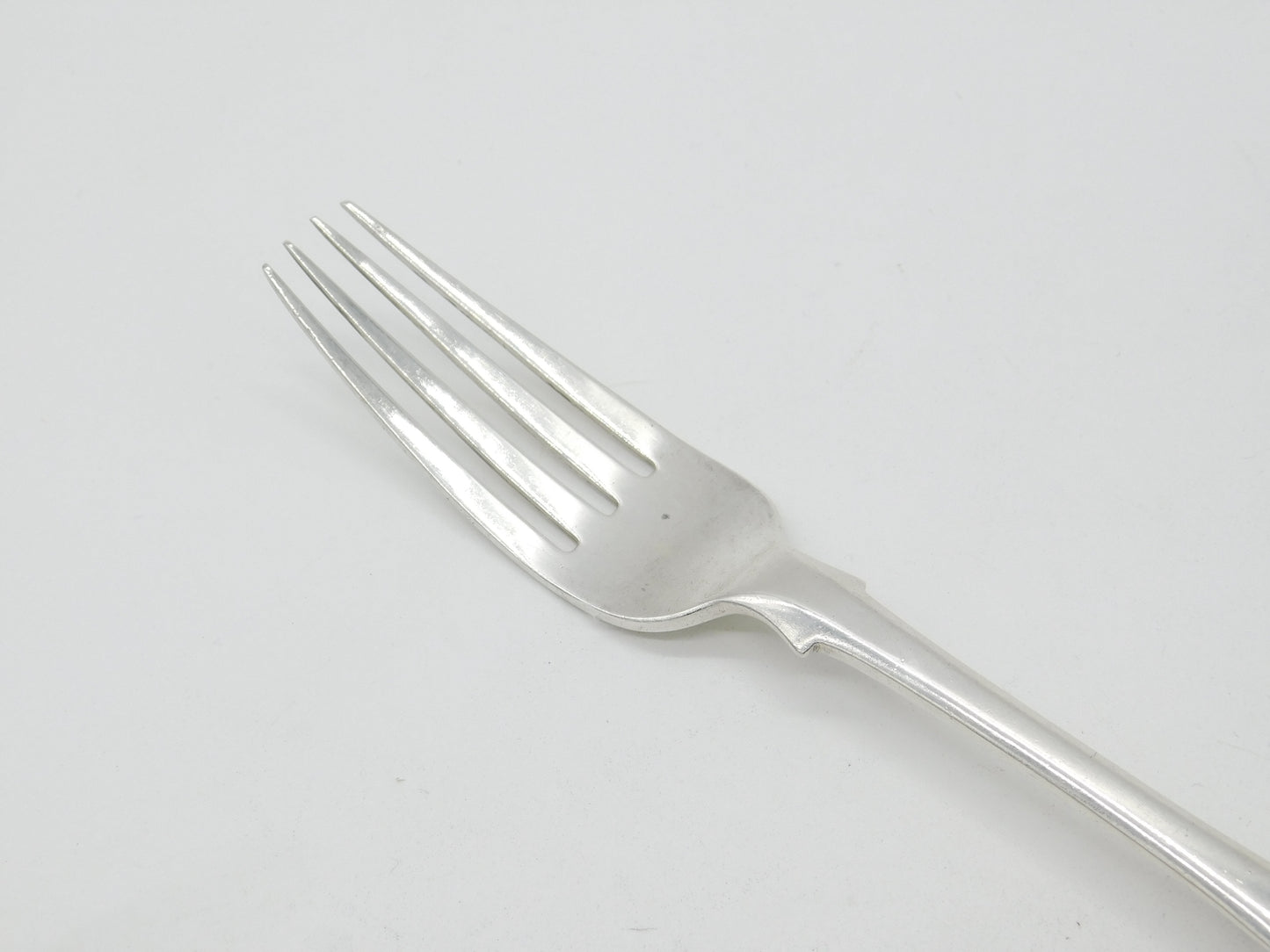 Georgian Colonial Calcutta Sterling Silver Table Fork c1815 Twentyman & Co.