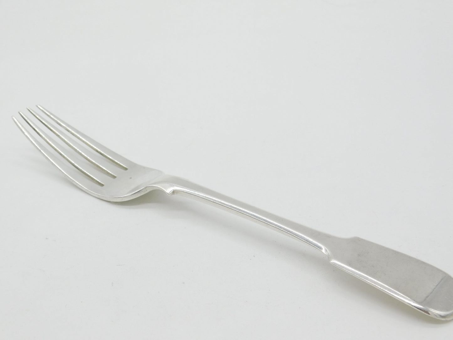 Georgian Colonial Calcutta Sterling Silver Table Fork c1815 Twentyman & Co.