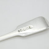 York Assay Victorian Sterling Silver Fiddle Pattern Table Fork Antique 1843