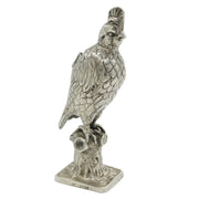 Edwardian Sterling Silver Novelty Parrot Form Spice Box Antique 1904 London