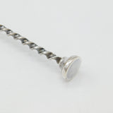 Victorian Sterling Silver Art Nouveau Shell Pattern Caster Spoon 1899 London