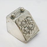 Sterling Silver Reynolds Angels Novelty Coal Scuttle Snuff Box Vintage