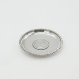 Edwardian Sterling silver King Edward VII Rupee Coin Dish or Ashtray c1905