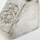 Sterling Silver Reynolds Angels Novelty Coal Scuttle Snuff Box Vintage