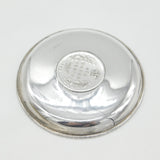 Edwardian Sterling silver King Edward VII Rupee Coin Dish or Ashtray c1905