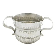Stuart Period Charles II Sterling Silver Porringer Cup Antique 1686 London