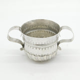 Stuart Period Charles II Sterling Silver Porringer Cup Antique 1686 London