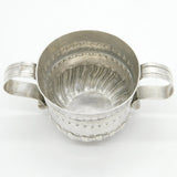 Stuart Period Charles II Sterling Silver Porringer Cup Antique 1686 London