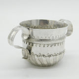 Stuart Period Charles II Sterling Silver Porringer Cup Antique 1686 London