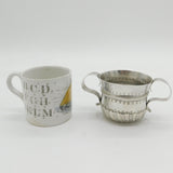 Stuart Period Charles II Sterling Silver Porringer Cup Antique 1686 London