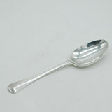 George II Early Sterling Silver Hanoverian Table Spoon Antique 1729 London