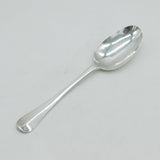 George II Early Sterling Silver Hanoverian Table Spoon Antique 1729 London