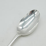 George II Early Sterling Silver Hanoverian Table Spoon Antique 1729 London