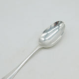 George II Early Sterling Silver Hanoverian Table Spoon Antique 1729 London