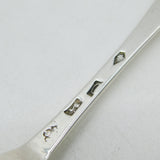 George II Early Sterling Silver Hanoverian Table Spoon Antique 1729 London