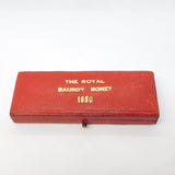 King George VI Boxed Silver Complete Maundy Coin Set Mid-Century 1950