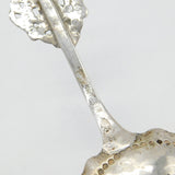 Dutch Victorian Sterling Silver Bear Handle Tea Caddy Spoon 1872 Rotterdam