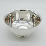 Tiffany & Co. Sterling Silver Curved Fruit Bowl Antique c1930s Art Deco