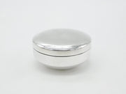Egyptian Minimal Sterling Silver Trinket Box c1920 Antique Art Deco