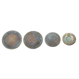 King Charles II Complete Silver Maundy Coin Set Antique 1671 Very Fine Condition