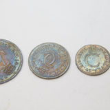 King Charles II Complete Silver Maundy Coin Set Antique 1671 Very Fine Condition