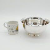 Tiffany & Co. Sterling Silver Curved Fruit Bowl Antique c1930s Art Deco
