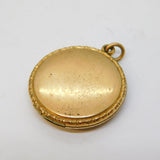 WW1-era Rolled Gold Royal Artillery Sweetheart Locket Pendant Antique c1915