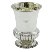 Early Victorian Sterling Silver Pedestal Beaker Cup Antique 1838 London