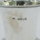 Early Victorian Sterling Silver Pedestal Beaker Cup Antique 1838 London