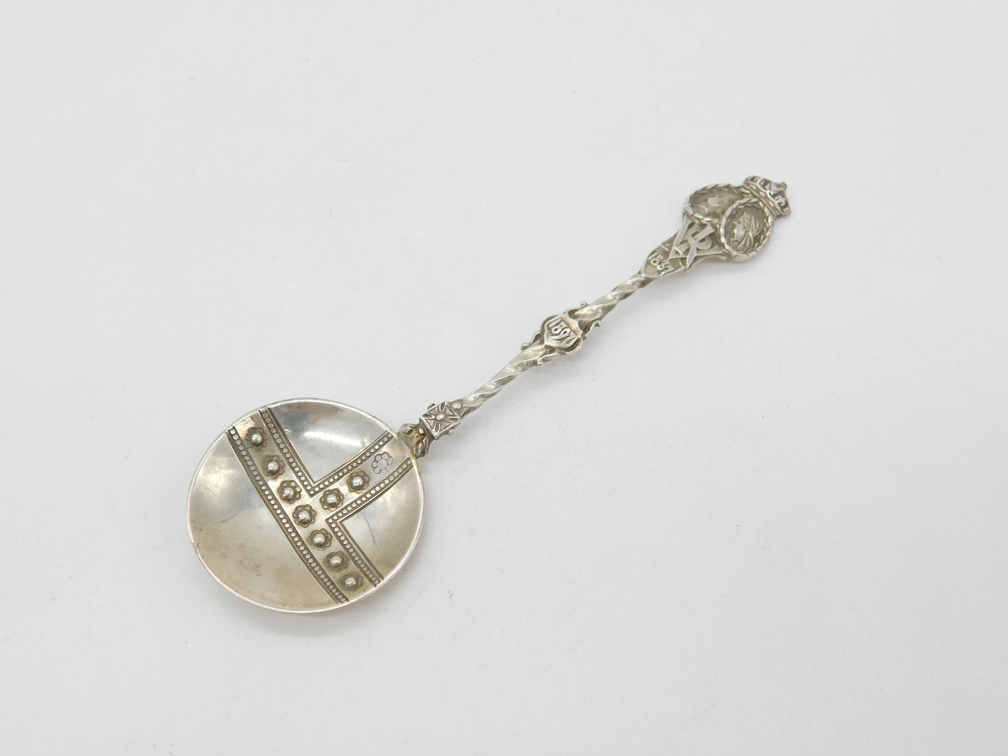 Queen Victoria Sterling Silver Diamond Jubilee Commemorative Spoon 1897 London