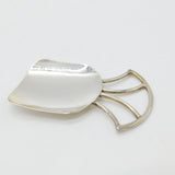 Arts & Crafts Style Sterling Silver Tea Caddy Spoon 1994 London Edward Stanley