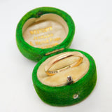 9ct Yellow Gold Wedding Band Ring Antique 1947 London Size N UK