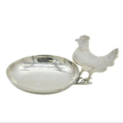Sampson Mordan Sterling Silver Novelty Chicken Pin Dish Antique Chester
