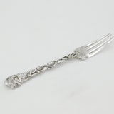Victorian Sterling Silver Grape Vine Pattern Fork 1851 London Antique