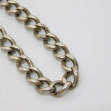 Victorian Sterling Silver Albert Watch Chain 1899 Antique Birmingham