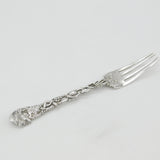 Victorian Sterling Silver Grape Vine Pattern Fork 1851 London Antique