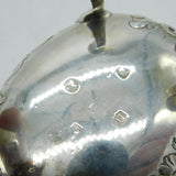 Hester Bateman Georgian Pair Sterling Silver Salt Cellars 1788 Antique London