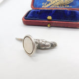 Edwardian Sterling Silver Pheasant Form Seal Stamp Antique 1909 Chester