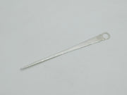 Georgian Irish Sterling Silver Meat Skewer Military Crest 1804 Dublin Antique