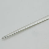 Georgian Irish Sterling Silver Meat Skewer Military Crest 1804 Dublin Antique