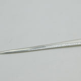 Georgian Irish Sterling Silver Meat Skewer Military Crest 1804 Dublin Antique