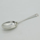 George I Sterling Silver Rat Tail Serving Spoon 1724 Antique London Millington