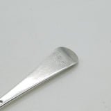George I Sterling Silver Rat Tail Serving Spoon 1724 Antique London Millington