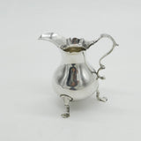 George II Sterling Silver Baluster Cream Jug 1749 London Antique Georgian