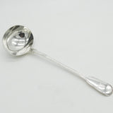 Georgian Sterling Silver Soup Ladle Moorish Crest Antique 1833 London