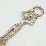 Victorian Sterling Silver Harlequin Monkey Tea Caddy Spoon Antique 1845 London