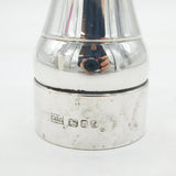 Sterling Silver Large Kitchen Pepper Grinder Vintage 1985 London
