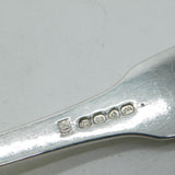 Georgian Sterling Silver Soup Ladle Moorish Crest Antique 1833 London